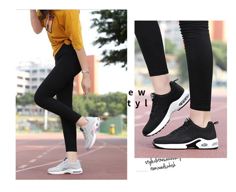 Women&prime; S Breathable Walking Tennis Shoes Lightweight Slip on Casual Sneakers for Gym Sports Shoes