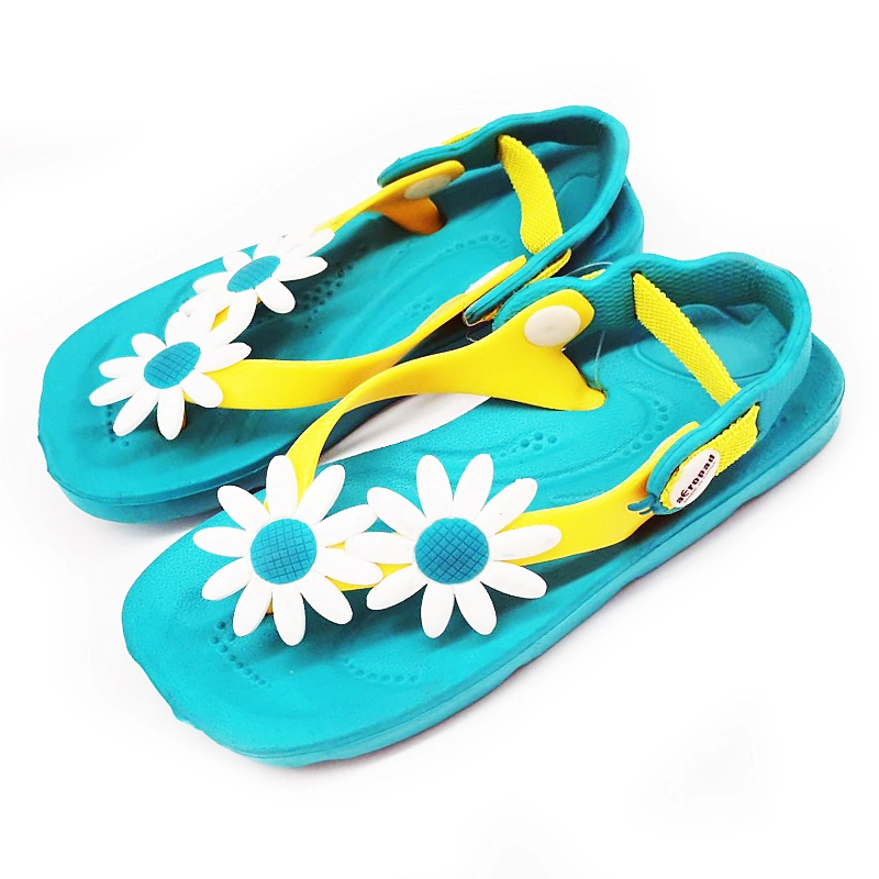 Wholesale Cheap Custom Slippers Beautiful Plain Kid Shoes Summer Non-Slip EVA Soft Comfortable Children Beach Sandals