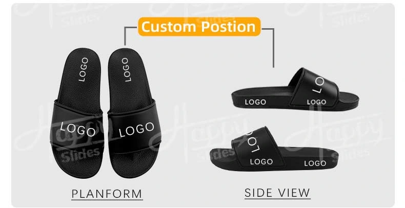 Happyslides Custom PVC Platform 2020 Sandals for Women and Ladies Slides Womens Slippers Sandals for Women&prime;s Slides Sandals