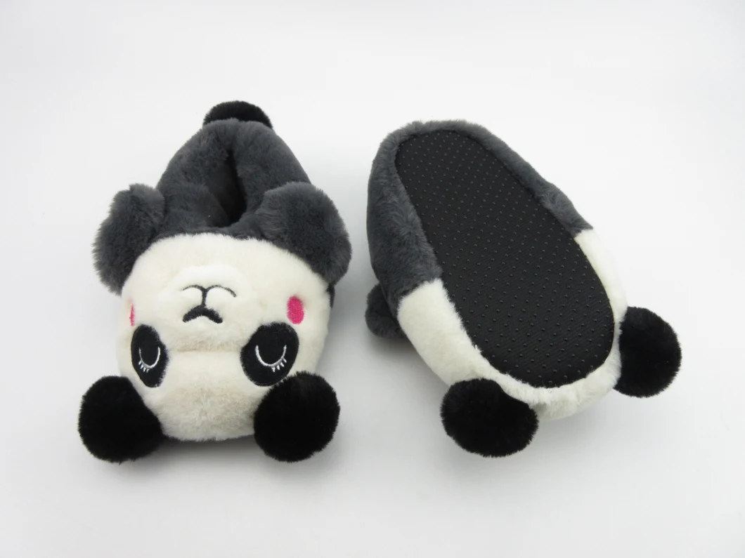 Indoor Plush Shoess Cute Novelty Footwear Custom Toys Panda Animal Slipper