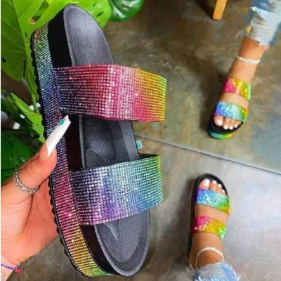 Top Sale Guaranteed Quality Fashion Womens Slide Sandals Newest Ladies Sandals with Stylish design