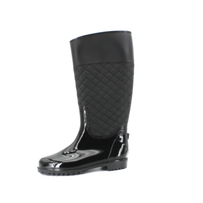 Ladies Knee High Waterproof Lightweight PVC Rain Boots