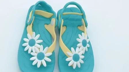 Wholesale Cheap Custom Slippers Beautiful Plain Kid Shoes Summer Non-Slip EVA Soft Comfortable Children Beach Sandals